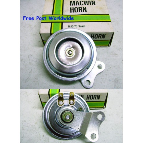 thumbnail image 2 of 6V Horn For Yamaha DT Series: DT50, DT80, DT100, DT125, DT175, DT250, DT360, DT400 2 of 5